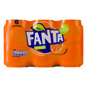 Fanta Blikje 6pack