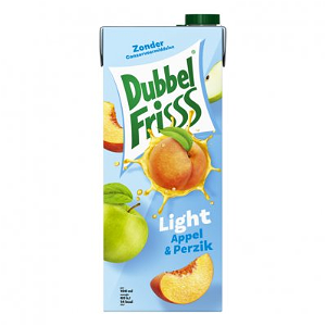 Dubbelfris Appel Perzik